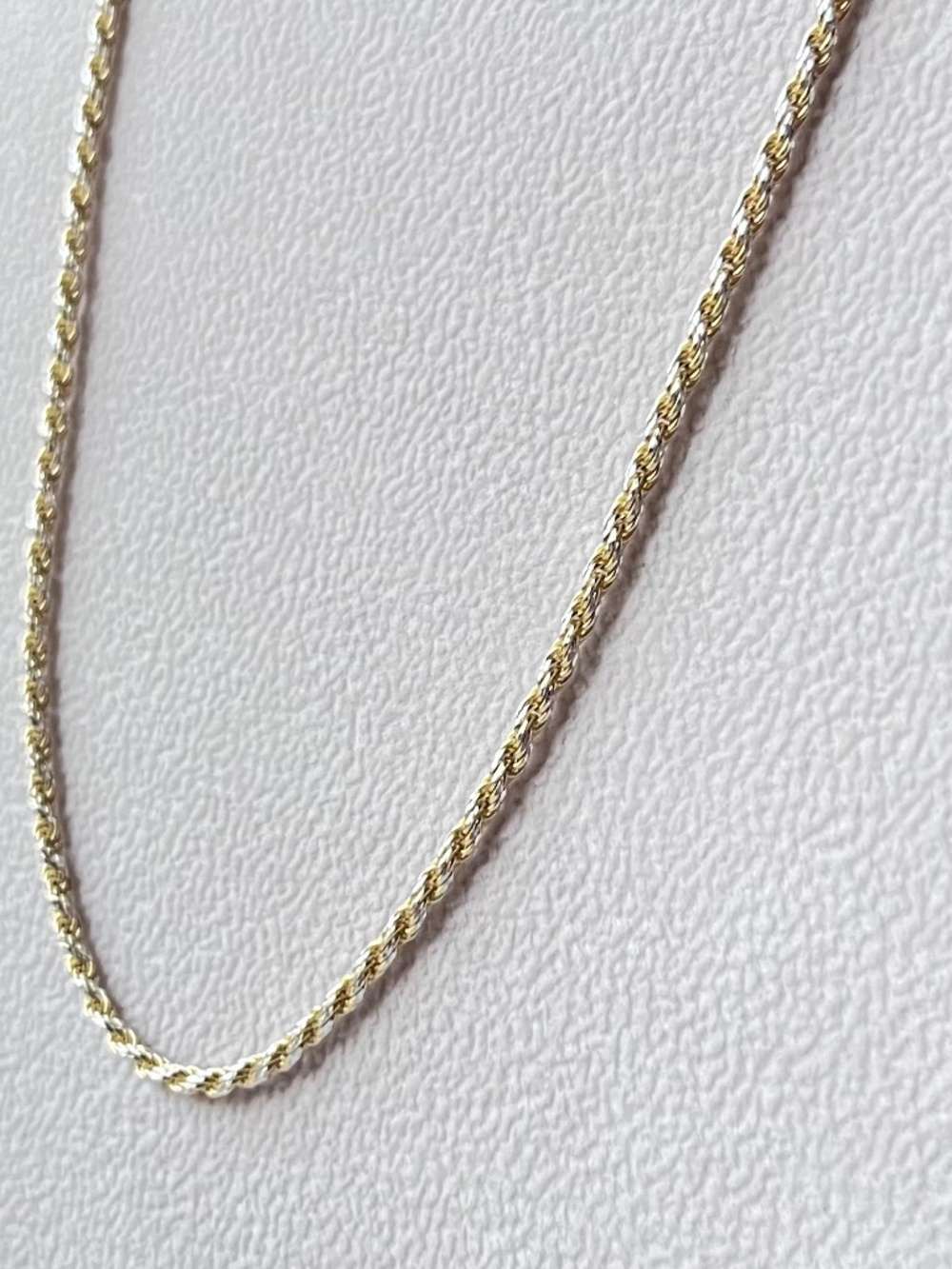 N045 | Dual Tone Rope Chain - Picture 2 of 4